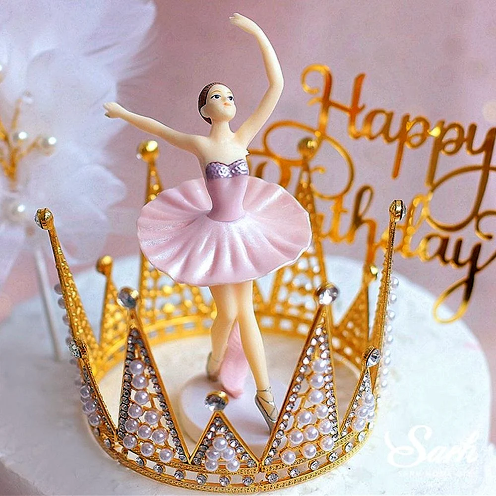 Балерина с днем рождения - крутые открытки