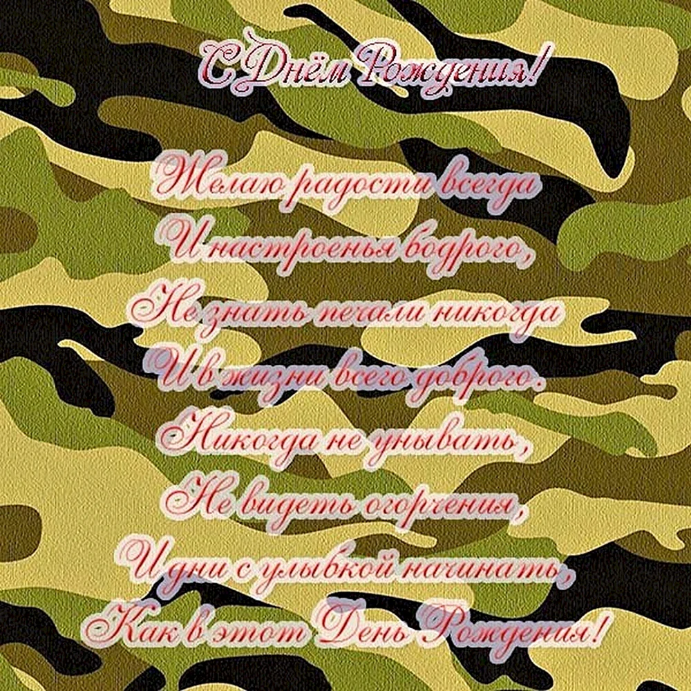 Поздравления военному с днем рождения в стихах и прозе — приятные слова для защитников