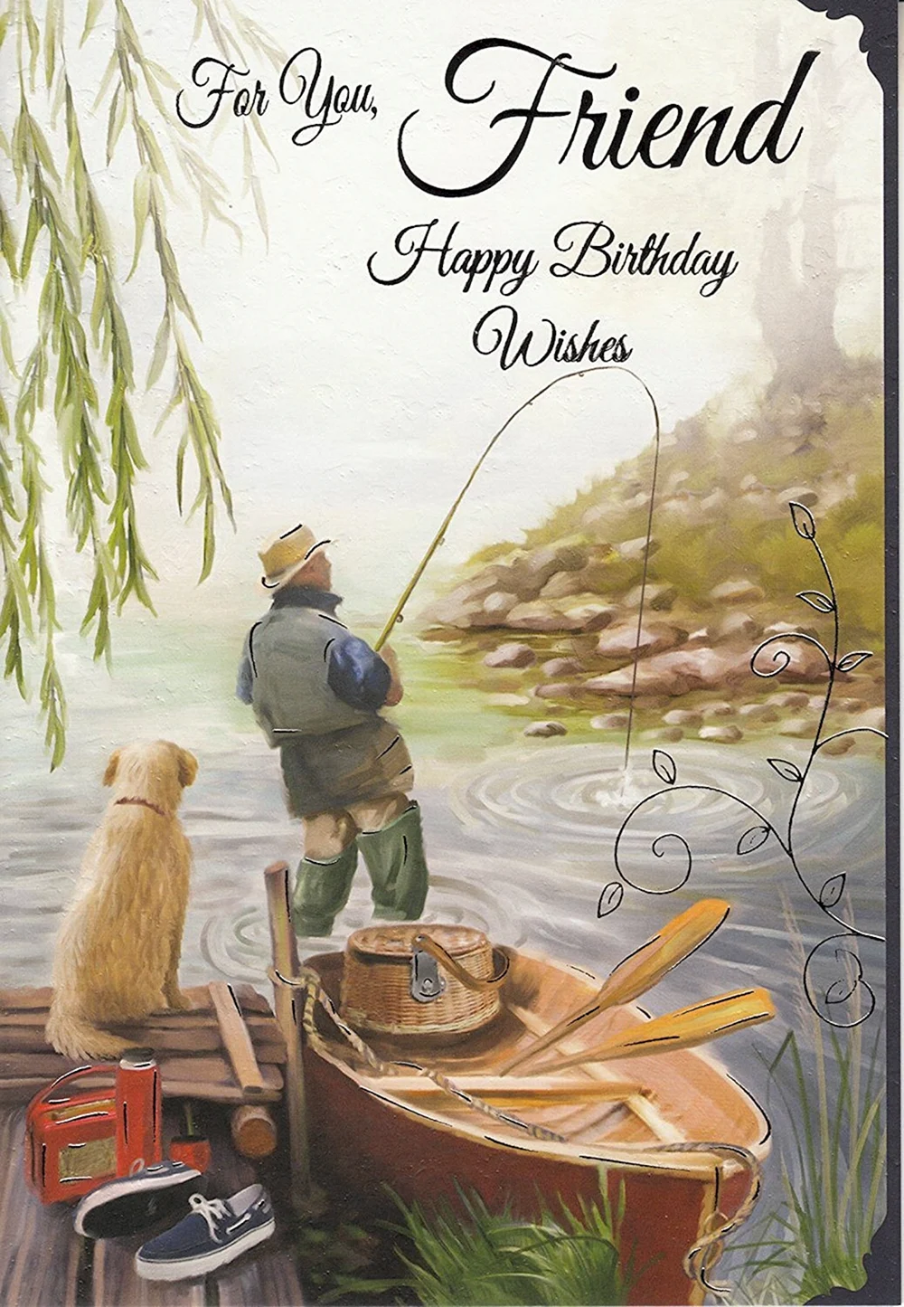 С днём рождения мужчине рыбаку
