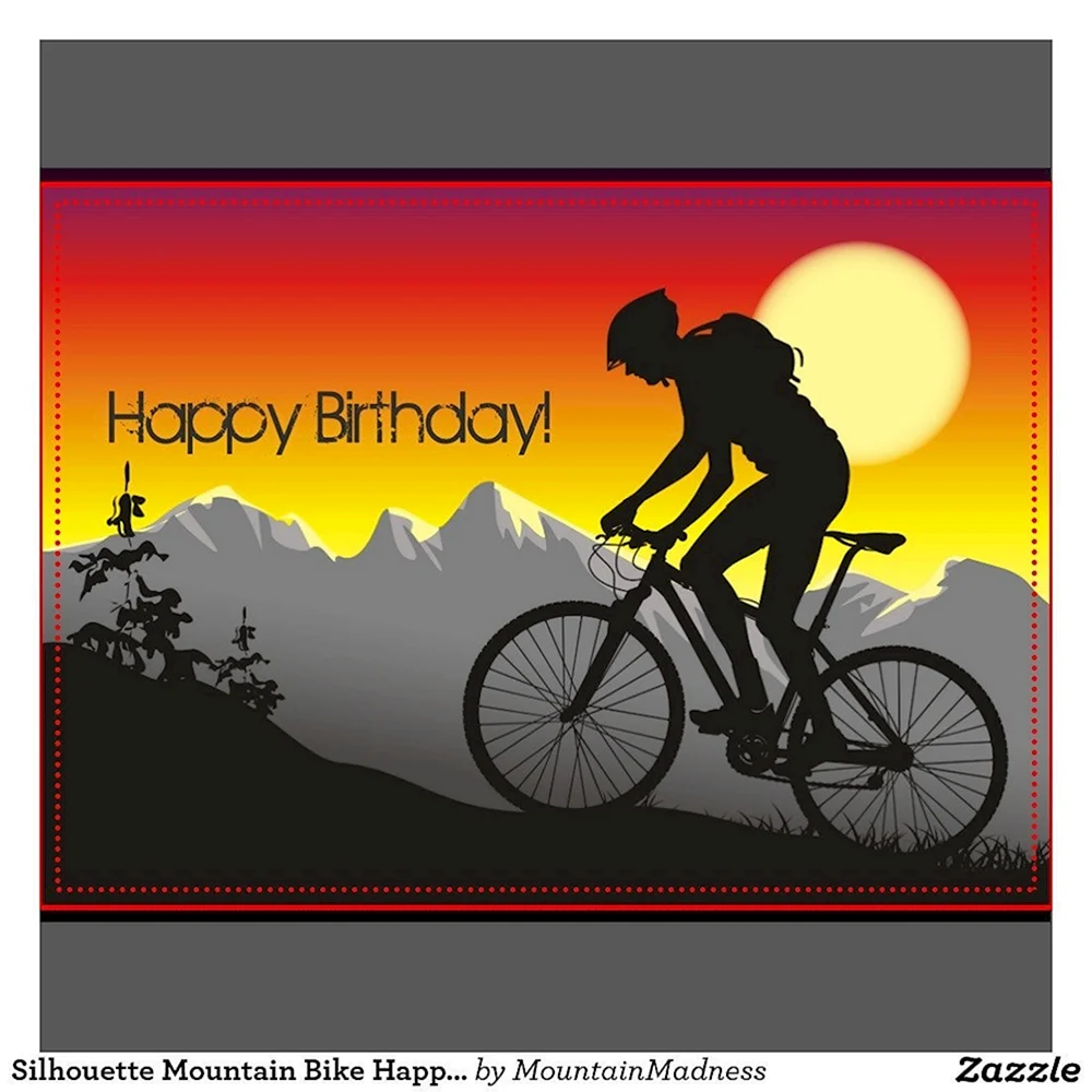 С днём рождения мужчине велосипед