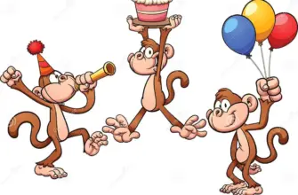 С днем рождения обезьяна