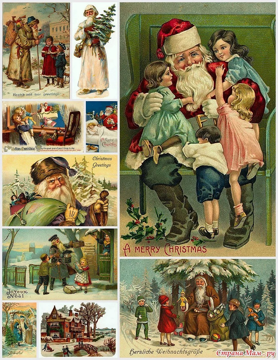 Санта Клаус викторианской эпохи