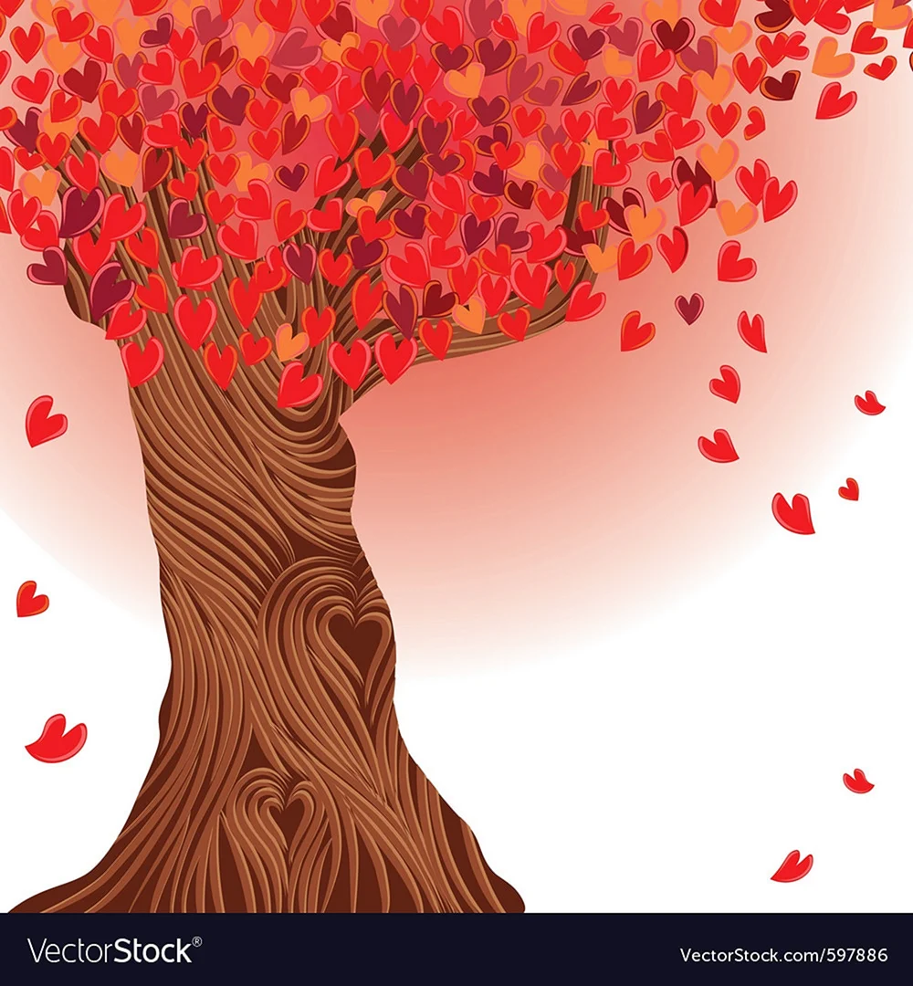 Свадьба красного дерева открытки