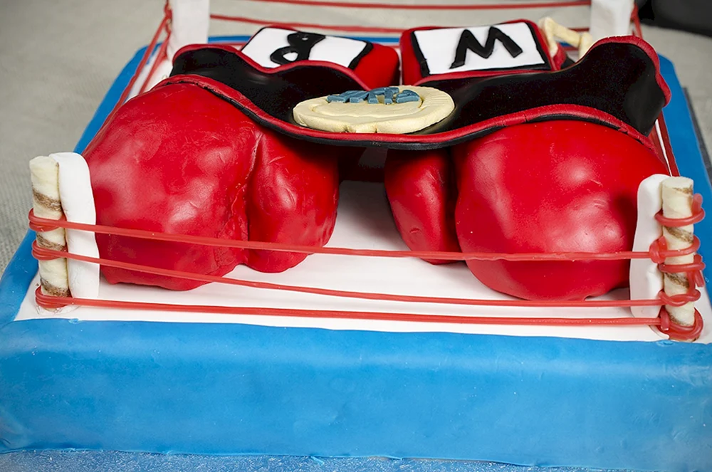 Торт боксерская перчатка