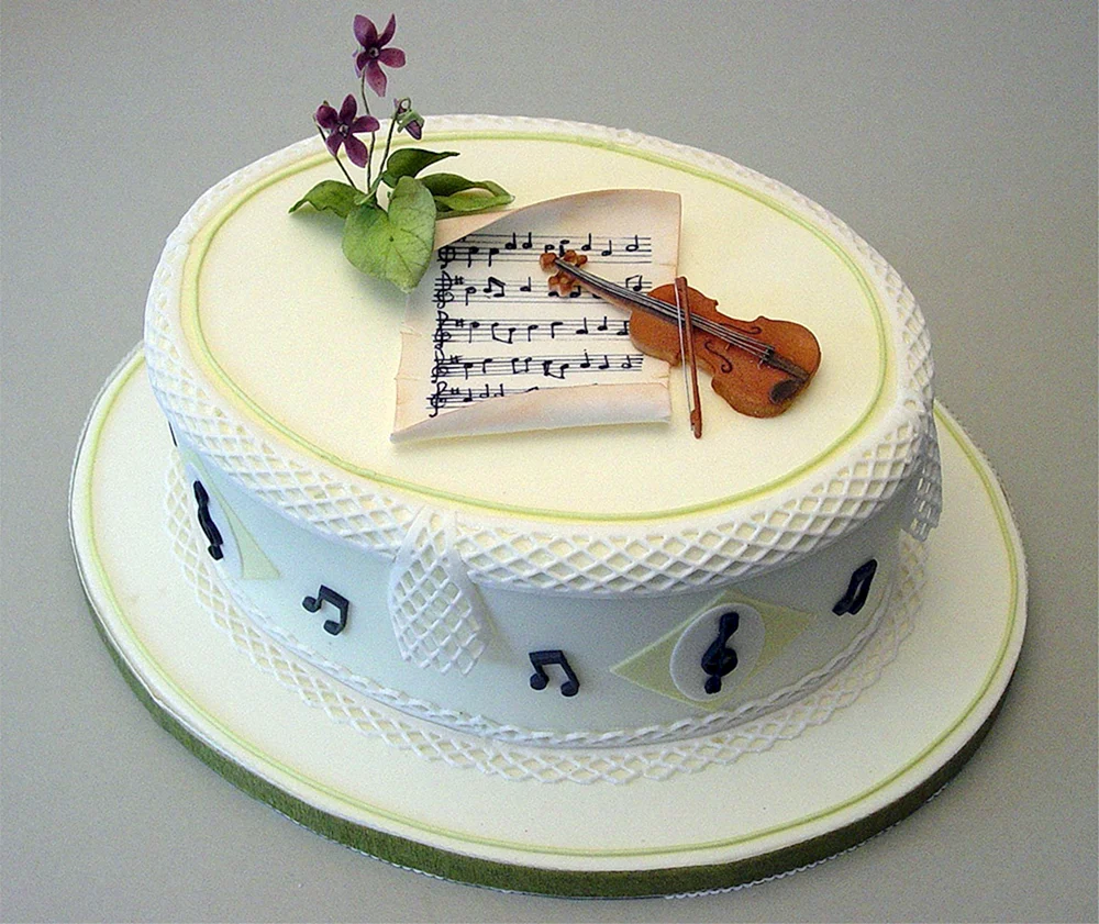Торт для музыканта