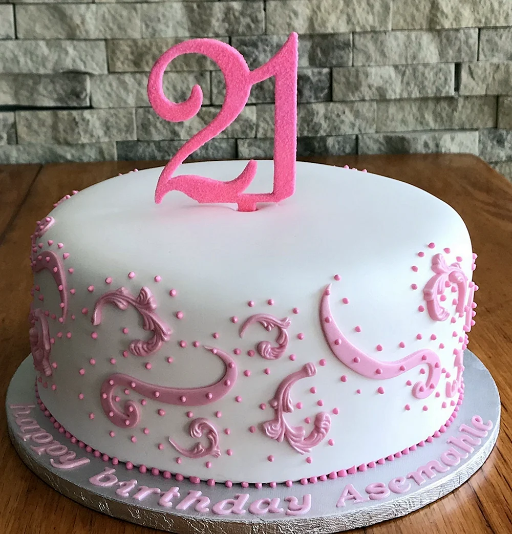 Торт на 21 год девушке
