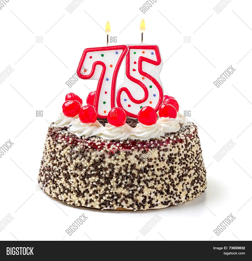 Торт на день рождения 27
