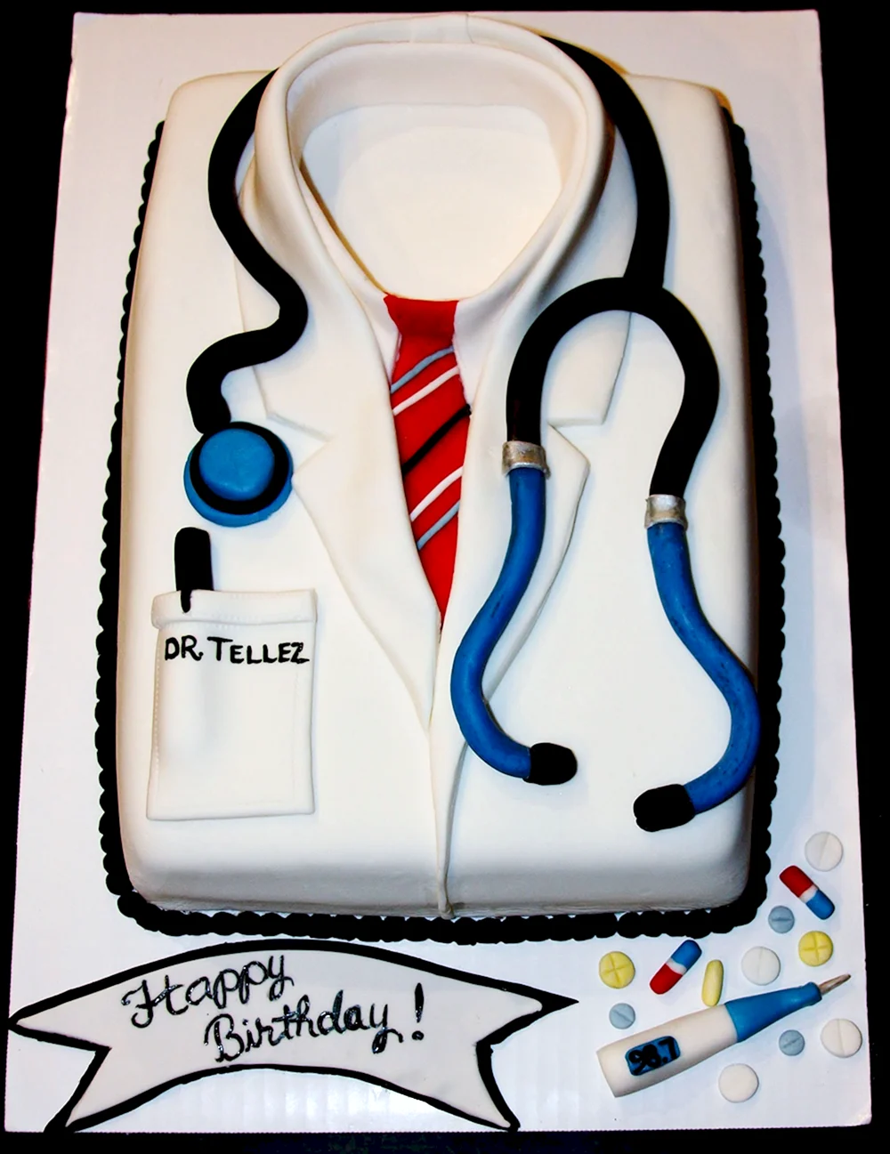 Торт врачу на день рождения
