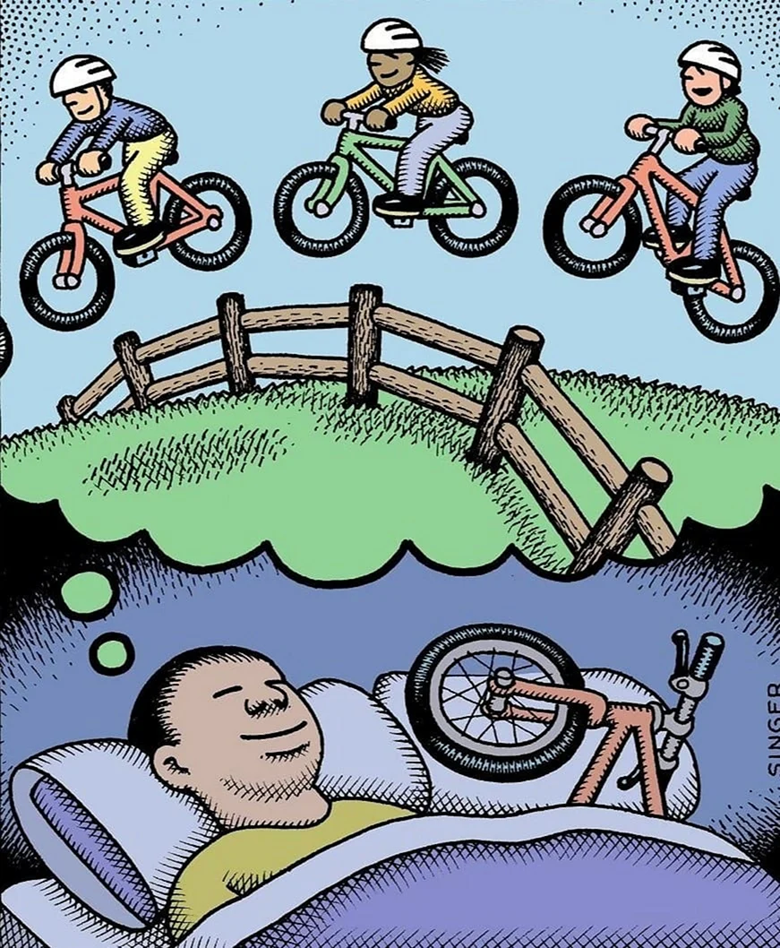 Велосипед юмор