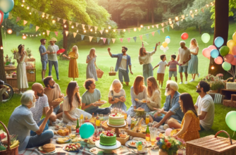 Организуем незабываемый день рождения на пикнике пошаговый сценарий
