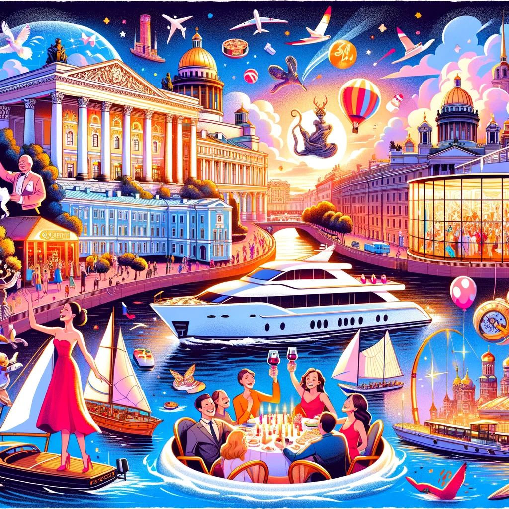 Отпразднуй свой день рождения в стиле лучшие места Санкт-Петербурга